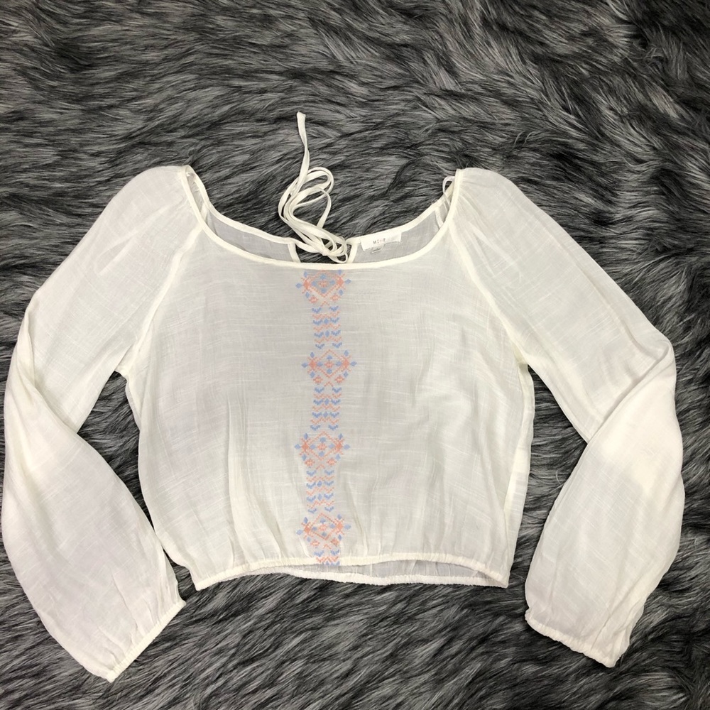 🔴Mine Peasant Top Size: Large